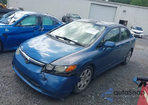 2008 Honda Civic Lx from USA, damaged, VIN 2HGFA16568H537173